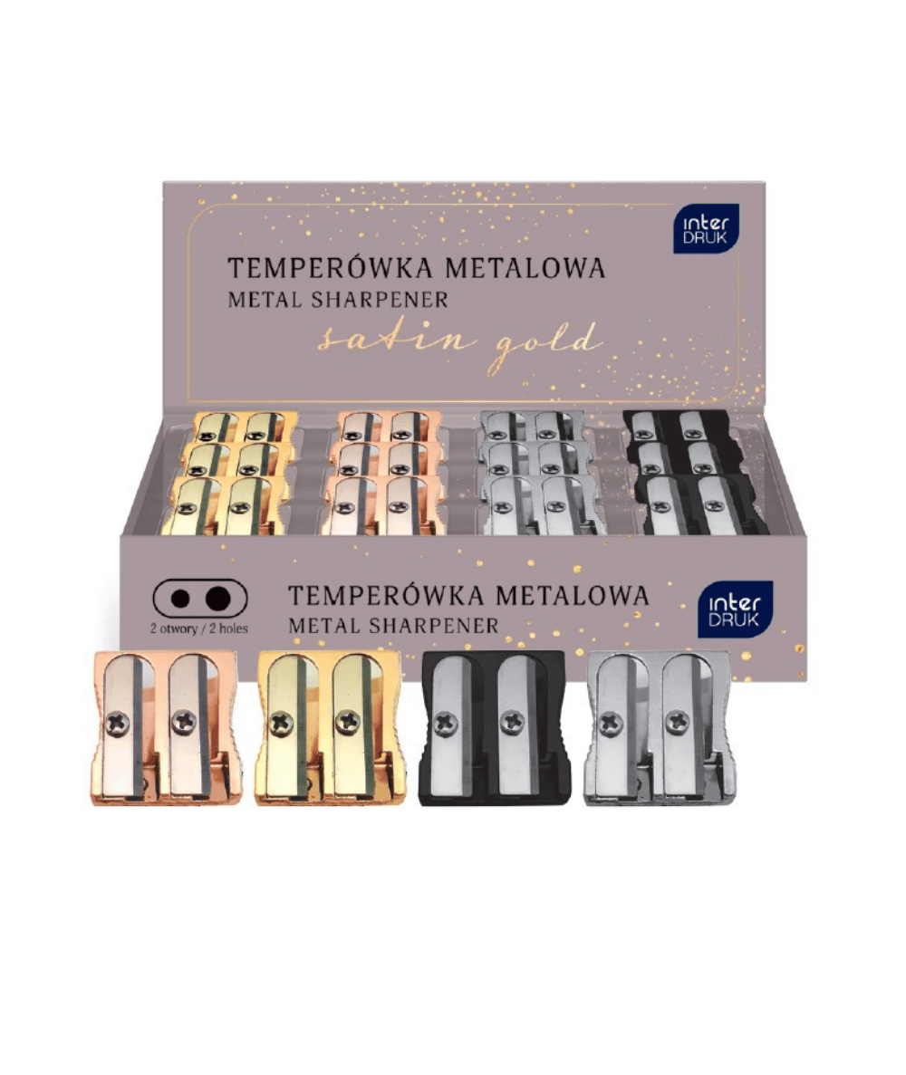 metalowa temper&oacute;wka SATIN GOLD INTERDRUK
