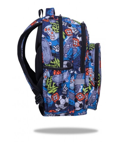 Plecak 2 komory kolorowy HOBBY BASE PLUS CoolPack