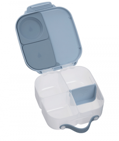 śniadani&oacute;wka z przegr&oacute;dkami b.box chill out niebieska