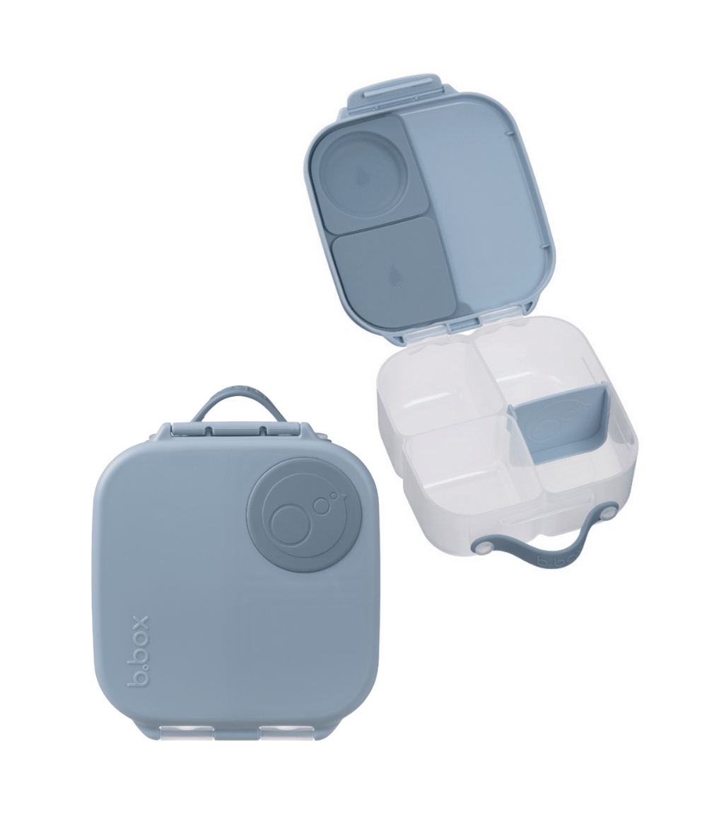 jasnoniebieska śniadani&oacute;wka z przegr&oacute;dkami B.BOX MINI