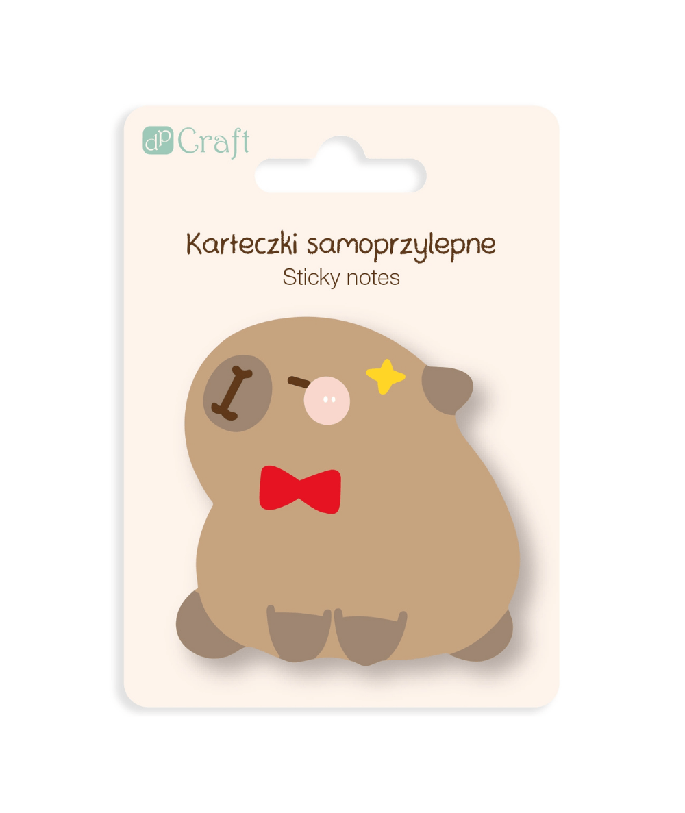 karteczki kapibara dla dzieci samoprzylepne DALPRINT