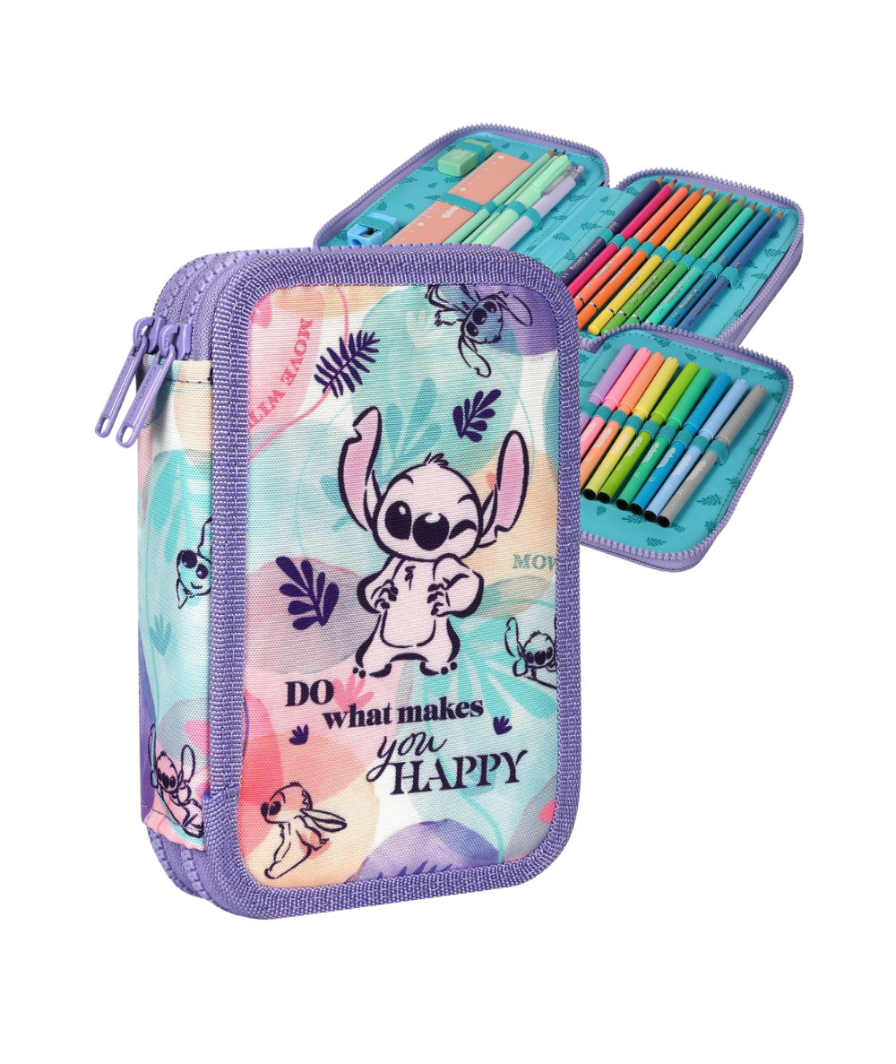 pi&oacute;rnik podw&oacute;jny ze Stitchem dla dziewczynki JUMPER 2 z wyposażeniem