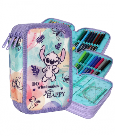 Pi&oacute;rnik potr&oacute;jny STITCH PASTEL pastelowy CoolPack