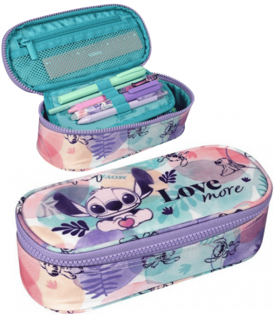 Pi&oacute;rnik usztywniony ze Stitchem pastelowy Coolpack