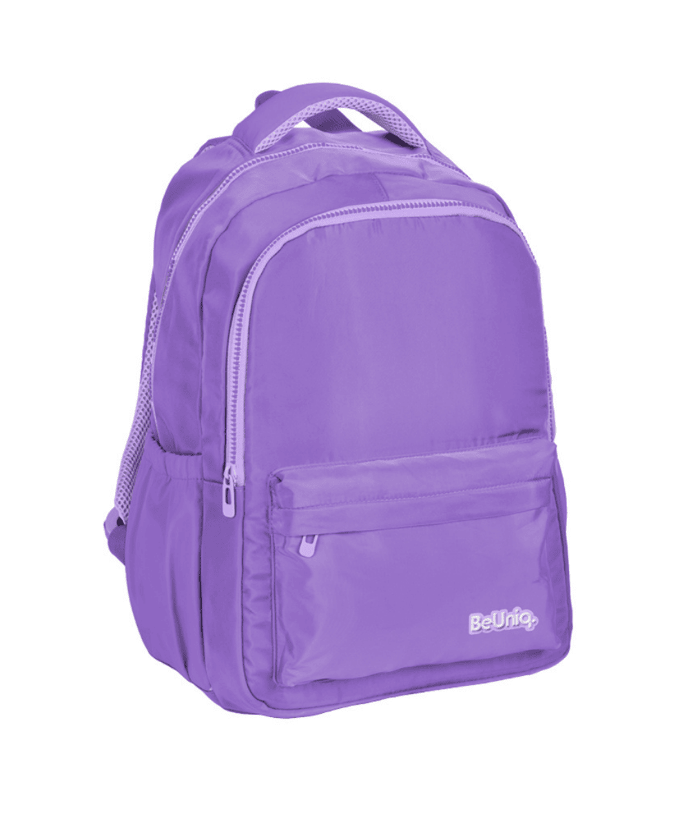 Plecak dwukomorowy fioletowy PASO BEUNIQ