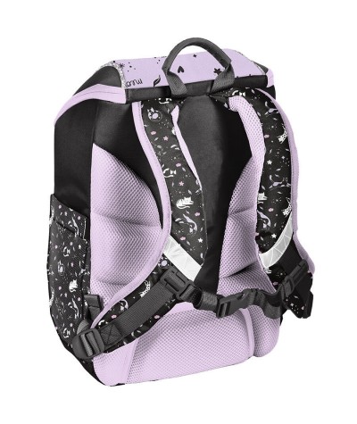 wyprofilowany tornister premium z kotkiem z paskiem piersiowym PASO