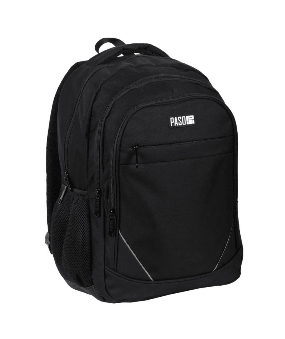Czarny plecak biznesowy PASO
