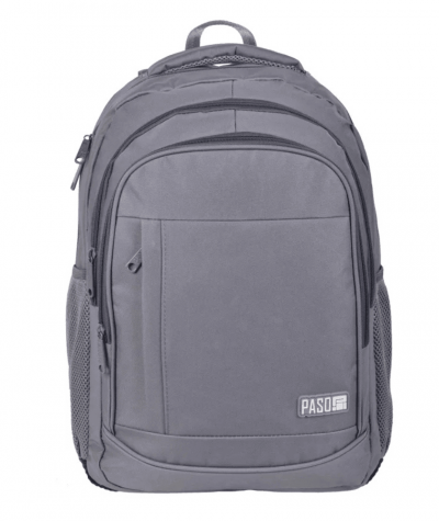 Plecak biznesowy podr&oacute;żny PASO na studia szary