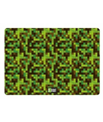Podkład na biurko piksele zielono-brązowy ST.RIGHT