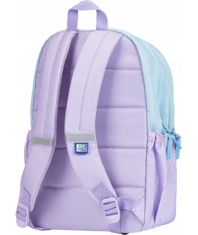 Plecak ze wzmocnionymi plecaki OXFORD dla nastolatki młodzieżowy lawendowy