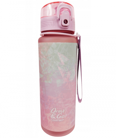 Piękny bidon dla dziewczyny - pastelowy TIE DYE COOLPACK