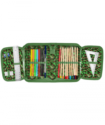 pi&oacute;rnik z wyposażeniem PASO Minecraft