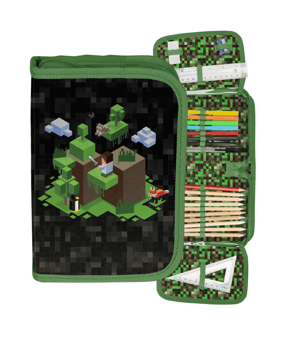 Pi&oacute;rnik do 1 klasy MINECRAFT PRESS NEW GAME w piksele