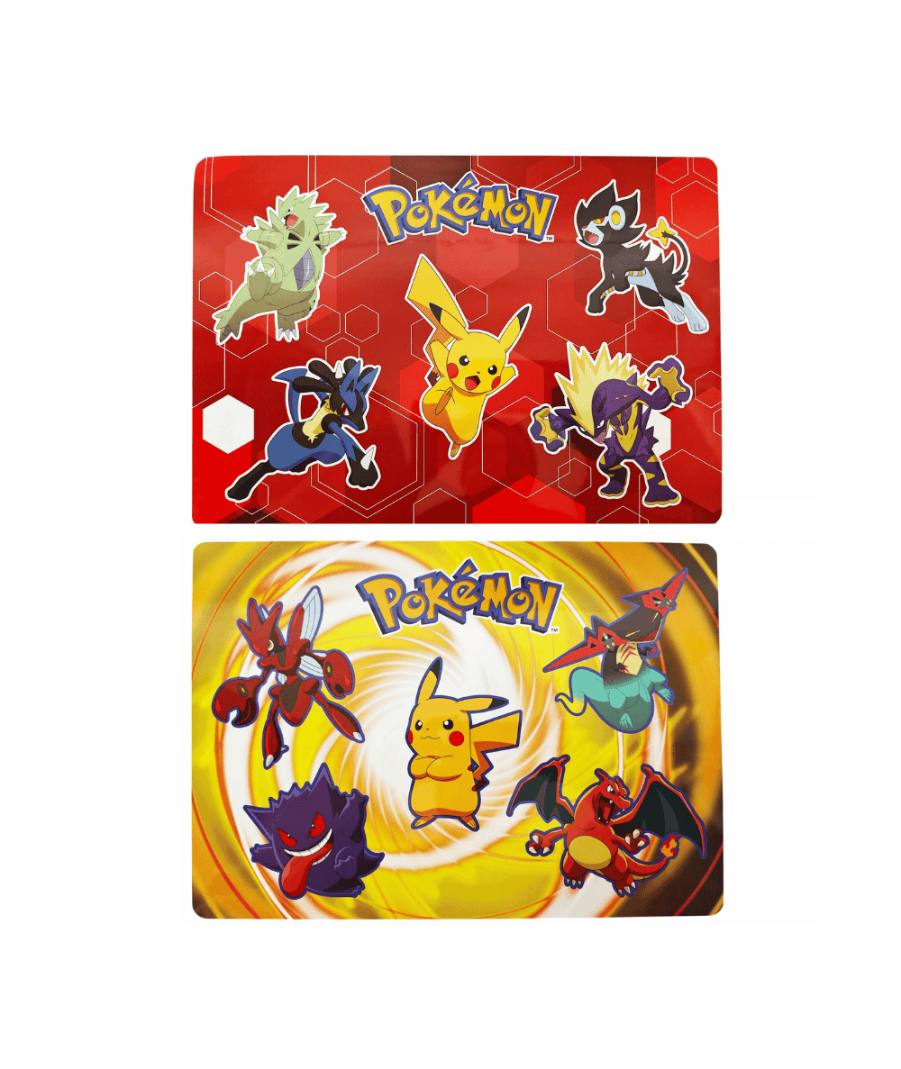 podkład na biurko pikachu 2 wzory a3