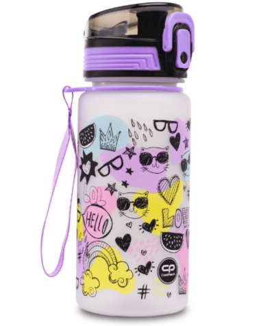 Kolorowy bidon dla dziewczynki MOOD CoolPack Brisk Mini 400ml