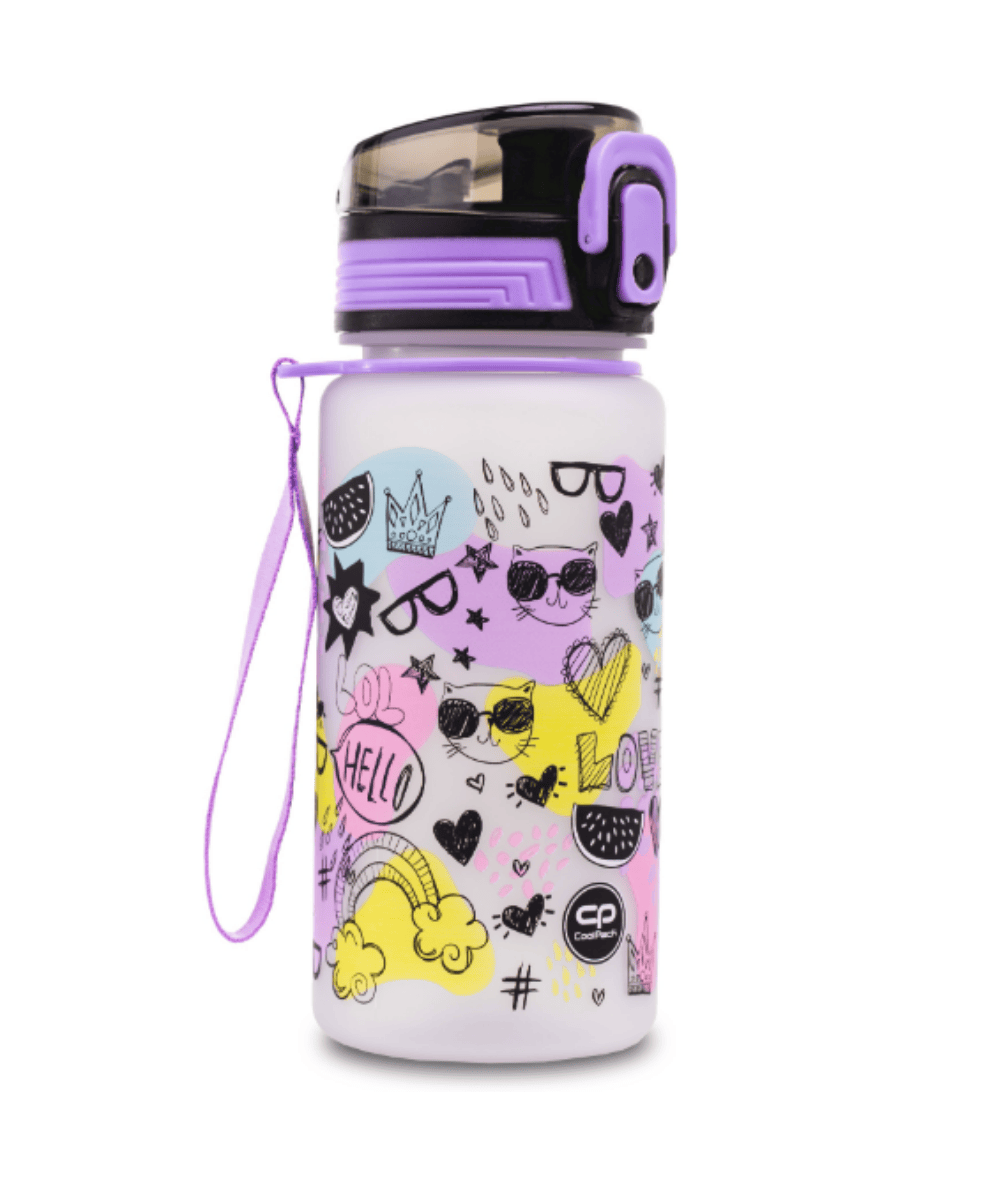 Kolorowy bidon dla dziewczynki MOOD CoolPack Brisk Mini 400ml