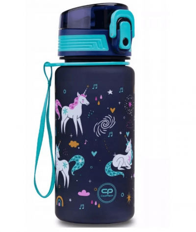 bidon z jednorożcem UNICORN granatowy CoolPack