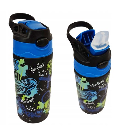 wygodny bidon z ustnikiem termiczny metalowy bono coolpack