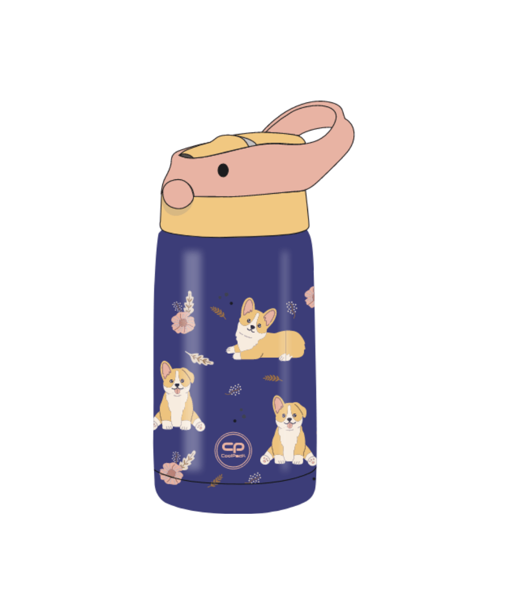Bidon w pieski corgi ELISABETH od CoolPack termiczny bono