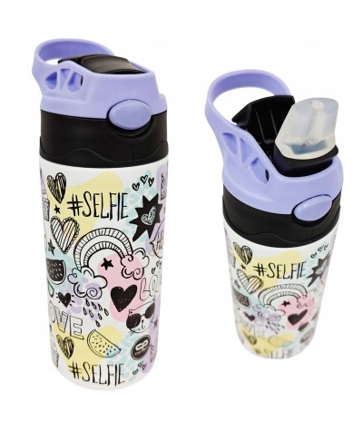 termos dla dzieci z ustnikiem kolorowy MOOD COOLPACK BONO termiczny