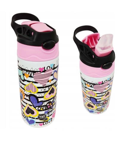 bidon metalowy termos dla dziewczynki DIARY BONO COOLPACK mały 350ml