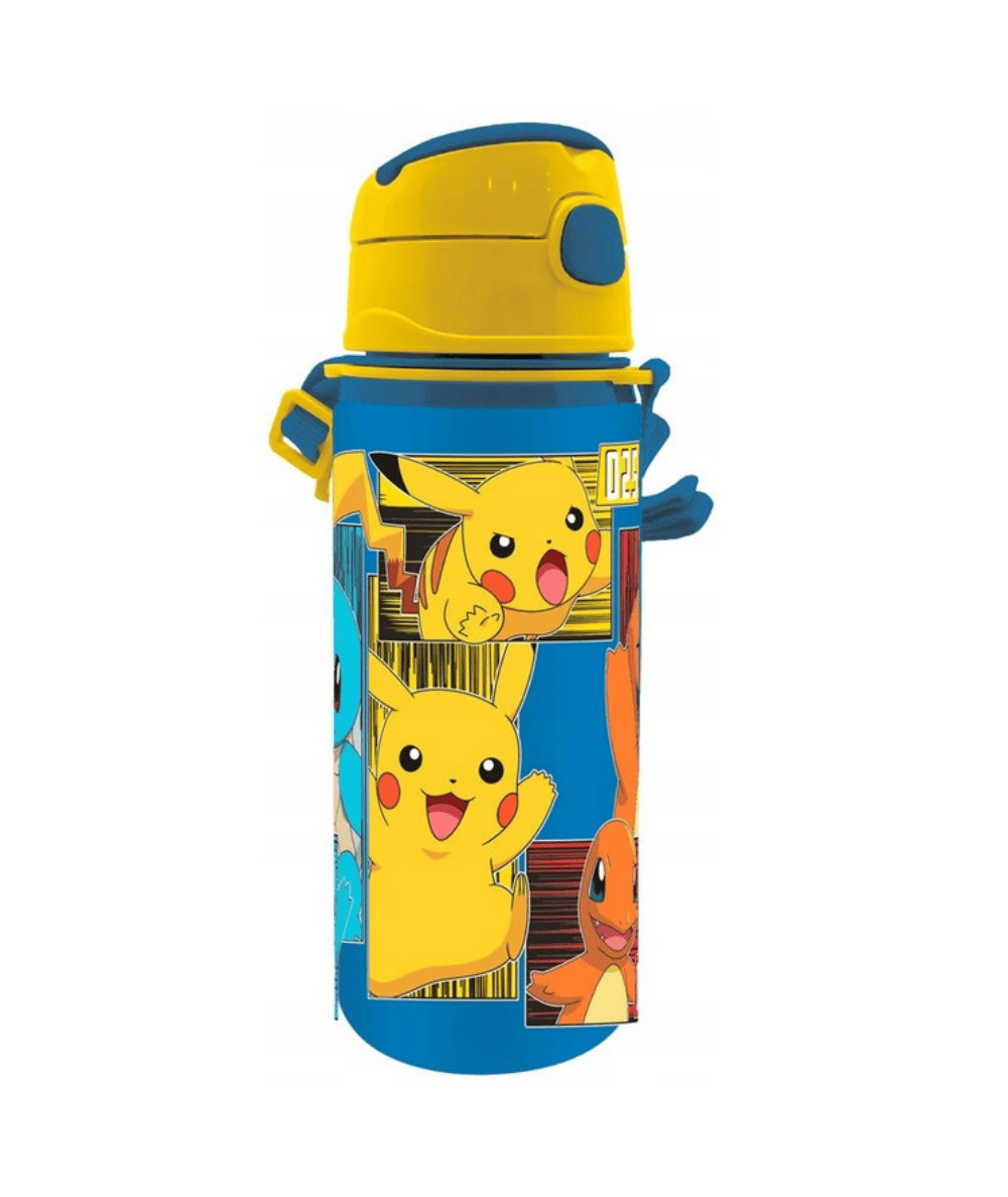 niebieski bidon z pikachu KIDS EUROSWAN