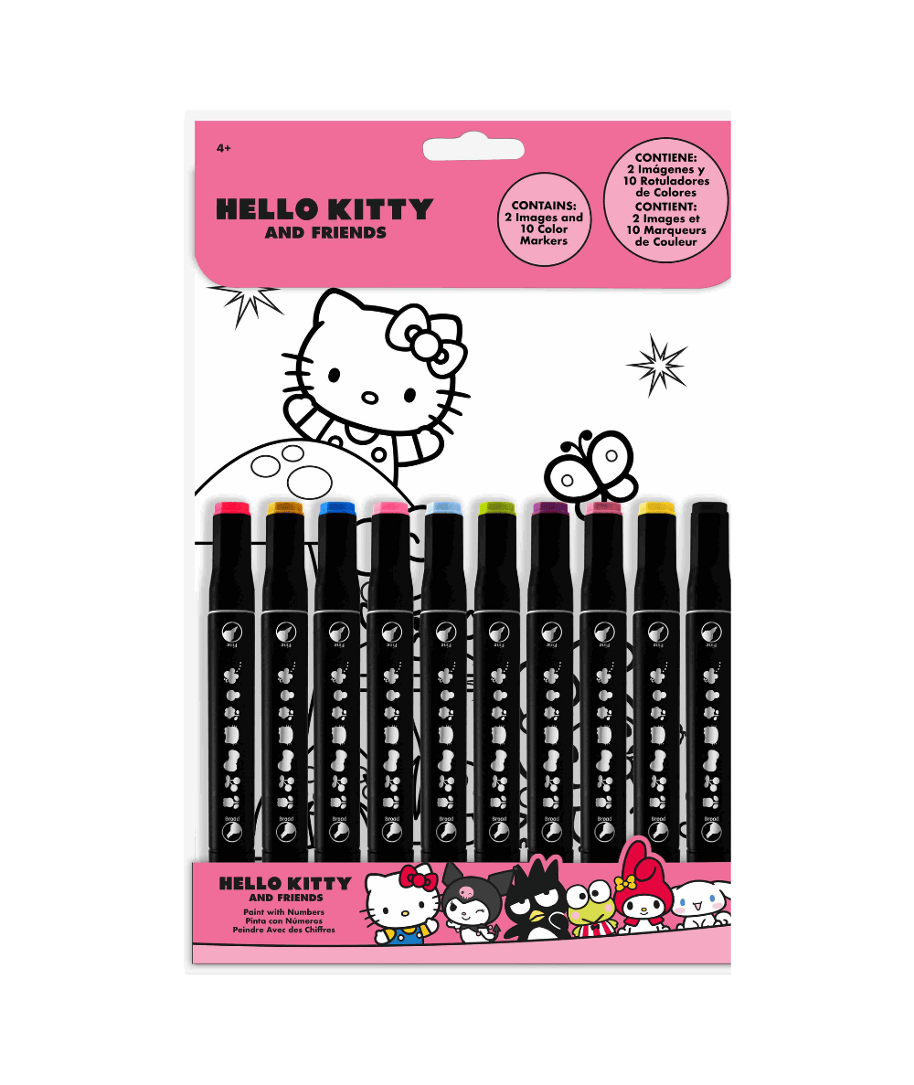 malowanie po numerkach hello kitty z kuromi KIDS EUROSWAN