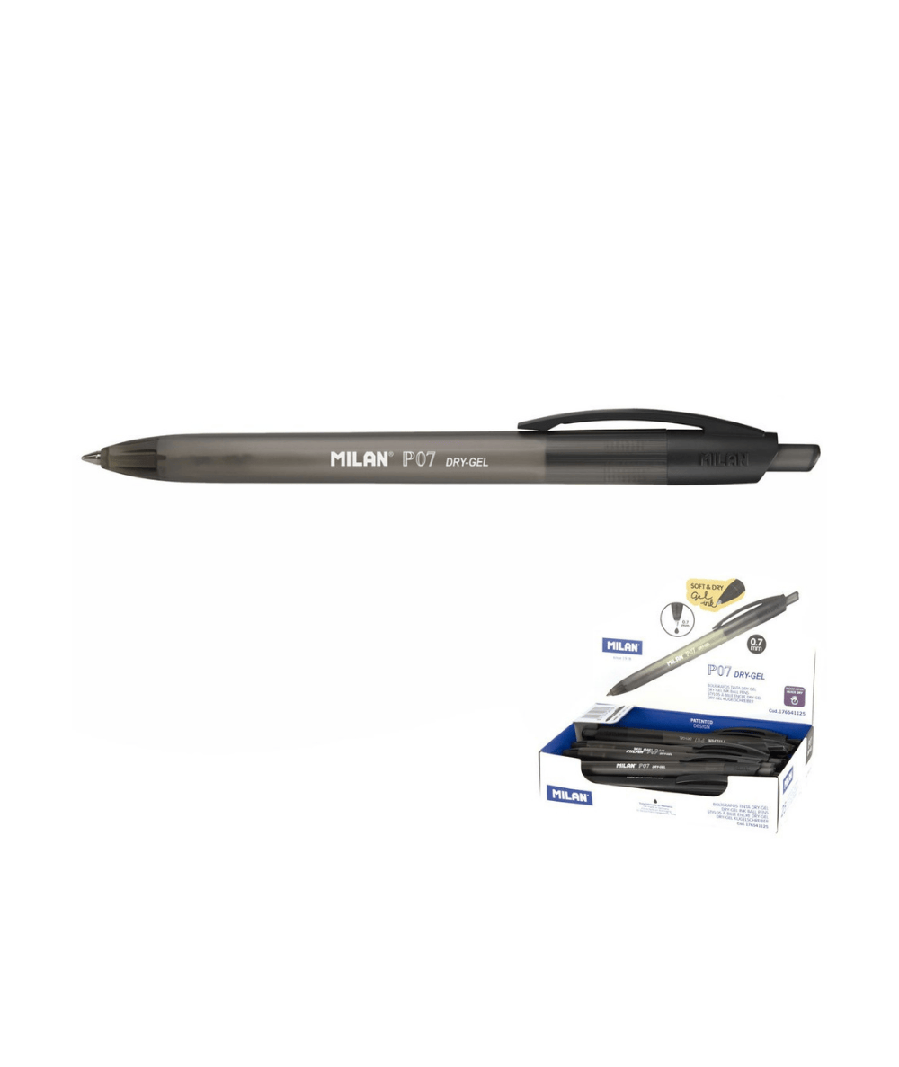 długopis żelowy MILAN czarny