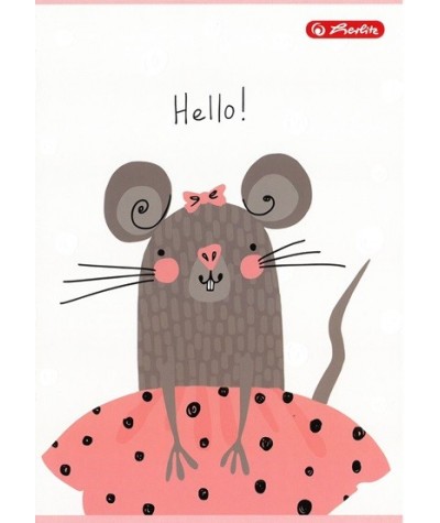 Zeszyt HERLITZ A5 32 k. w kratkę Cute MIX WZOR&Oacute;W