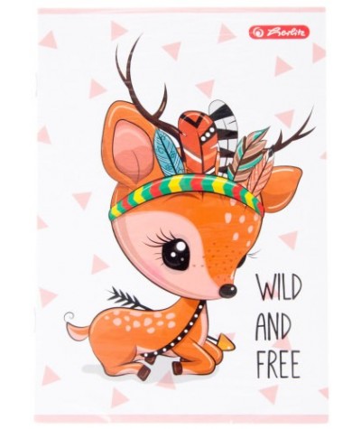 Zeszyt HERLITZ A5 32 k. w kratkę Cute MIX WZOR&Oacute;W