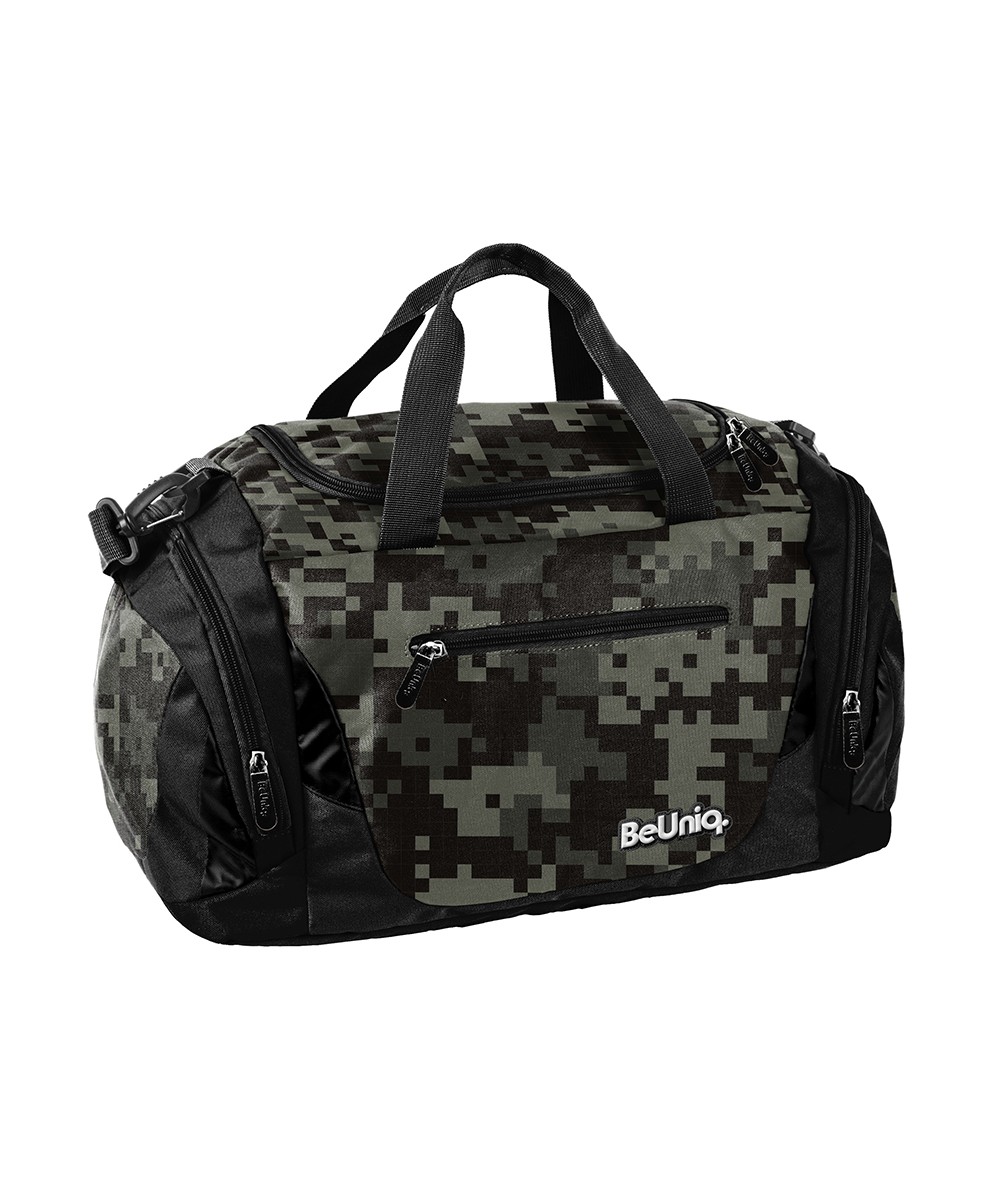 Duża torba młodzieżowa podr&oacute;żna sportowa PIKSELE PASO BEUNIQ