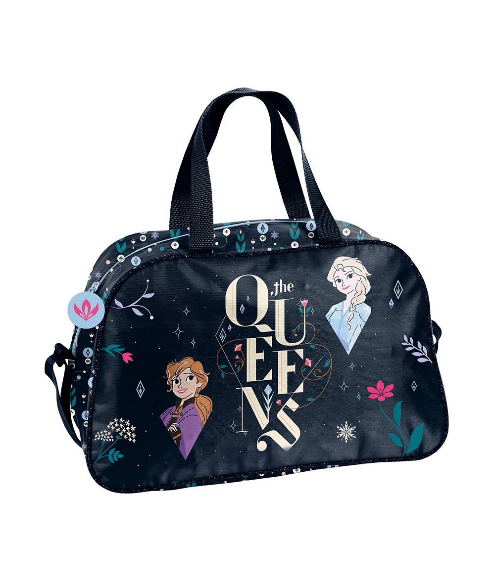 Granatowa torba z elsą i anna z Krainy Lodu FROZEN DISNEY PASO