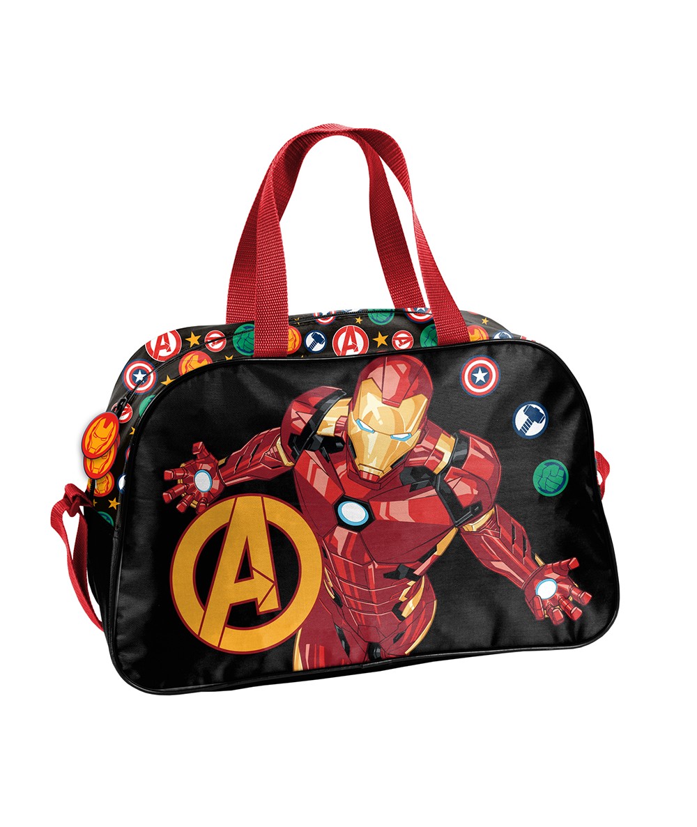 Torba sportowa IRON MAN AVENGERS PASO czarna