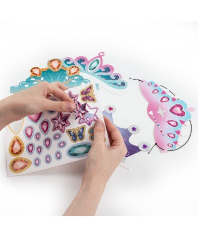 Korona księżniczki - projektantka Kidea 4szt. | z naklejkami