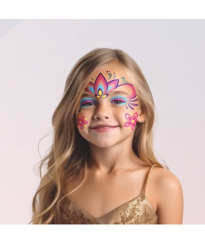 KIDEA Farbki do malowania twarzy KSIĘŻNICZKA PRINCESS + TIARA