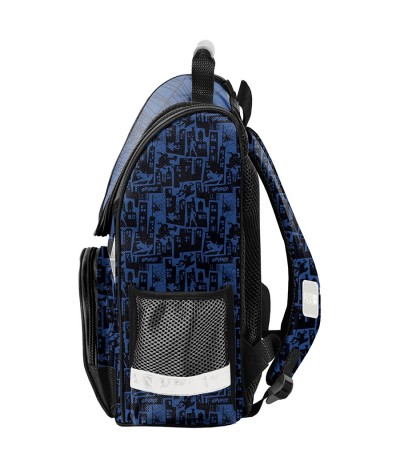 Tornister szkolny z kieszenią na bidon PASO SPIDERMAN