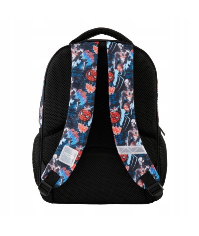Usztywniane plecy w plecaku do 1 klasy PASO SPIDERMAN