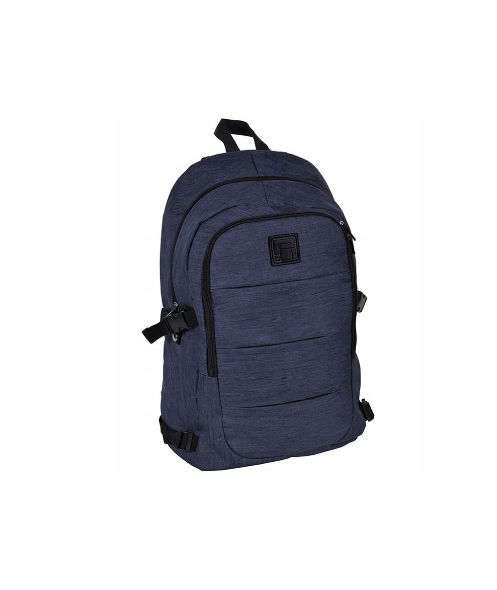 Ciemny plecak na studia do pracy PASO PPNV-1080 granatowy