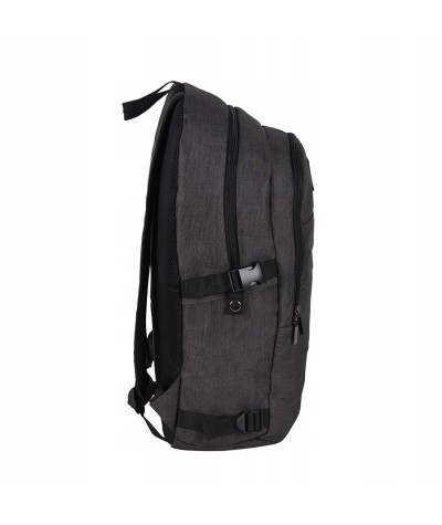 plecak z kieszeniami bocznymi do pracy sportowy PASO PPGR-1080