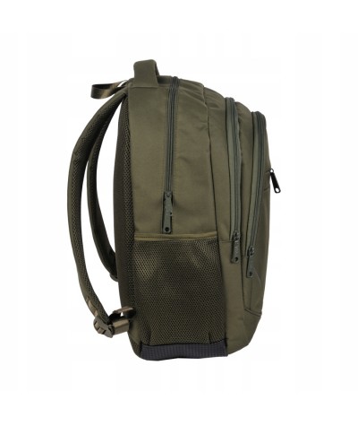 Pojemny plecak z trzema komorami od PASO zielony