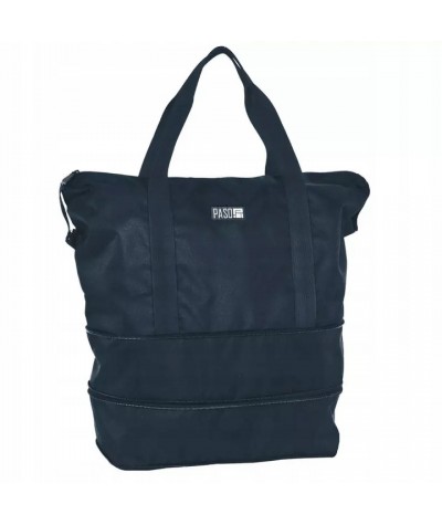 Ciemna torba na zakupy podr&oacute;żna damska uniwersalna PASO