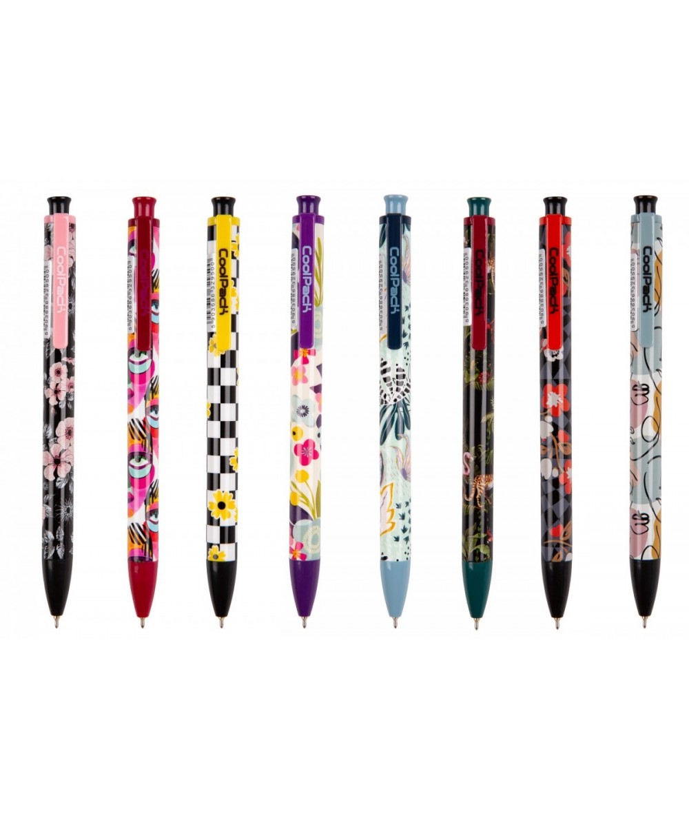 damskie długopisy automatyczne żelowe COOLPACK