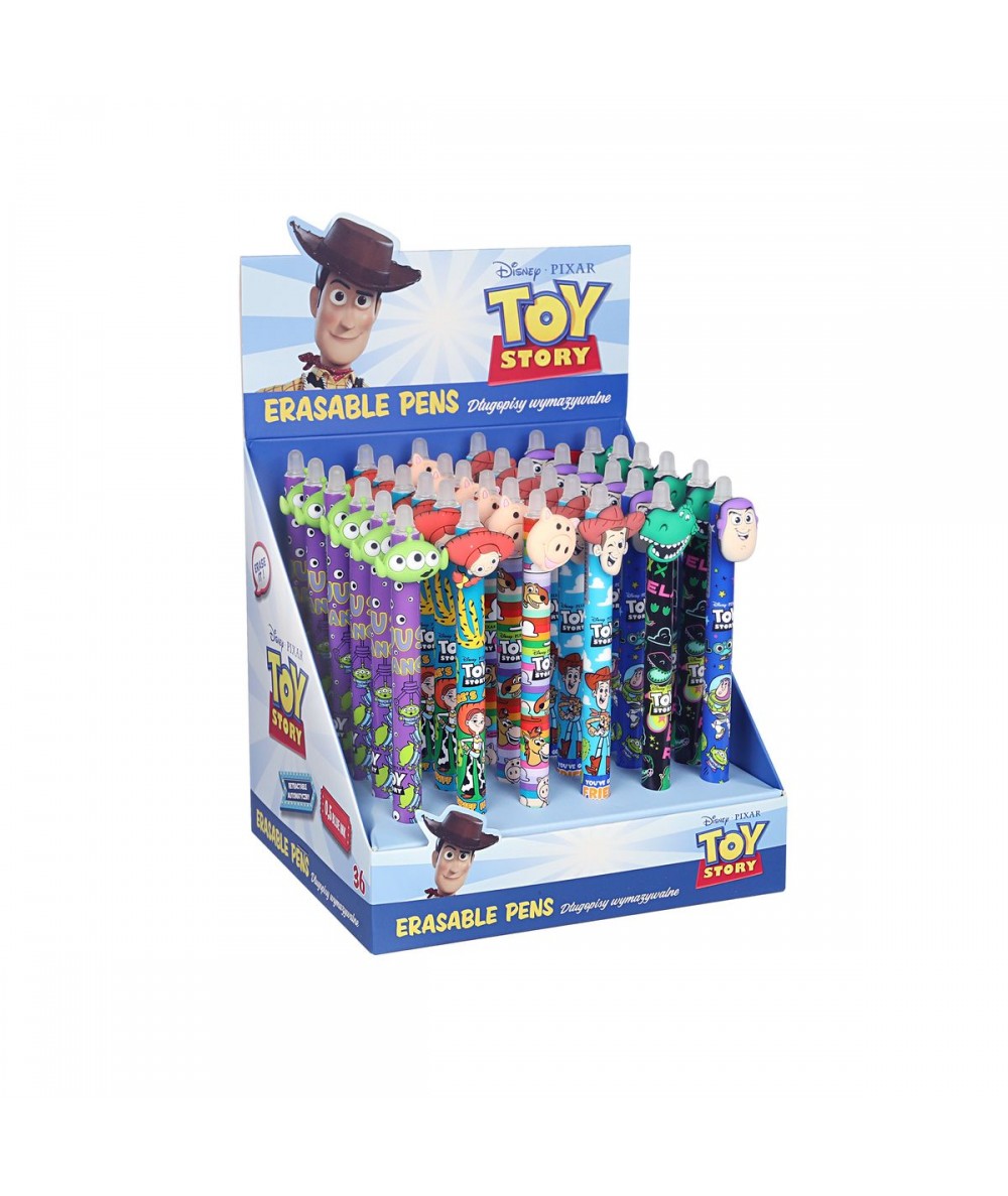 Długopis wymazywalny TOY STORY PATIO 0,5mm z niebieskim tuszem 1szt. MIX kolor&oacute;w