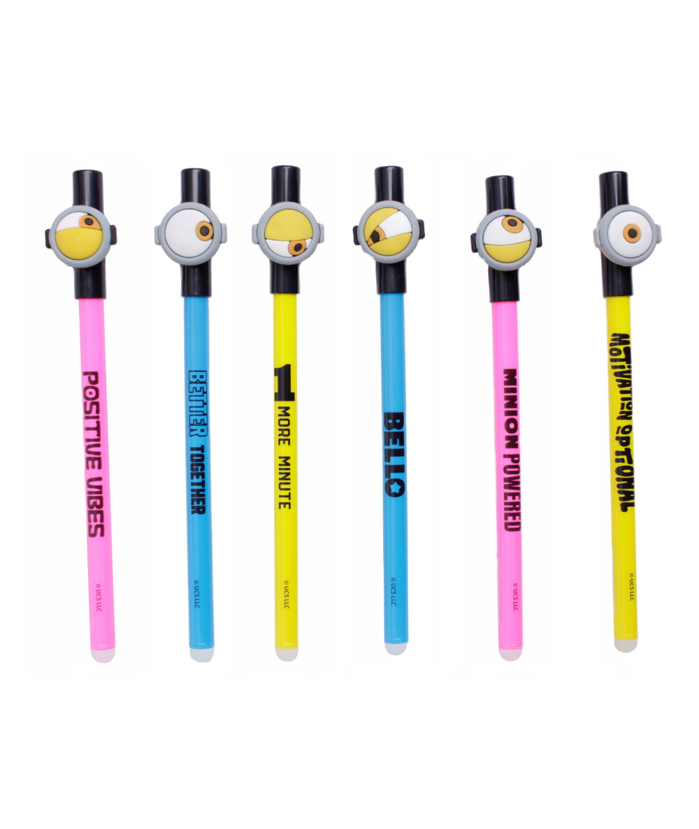 Długopis MINIONKI Beniamin - wymazywalny MIX 1szt. 0,5mm z niebieskim tuszem