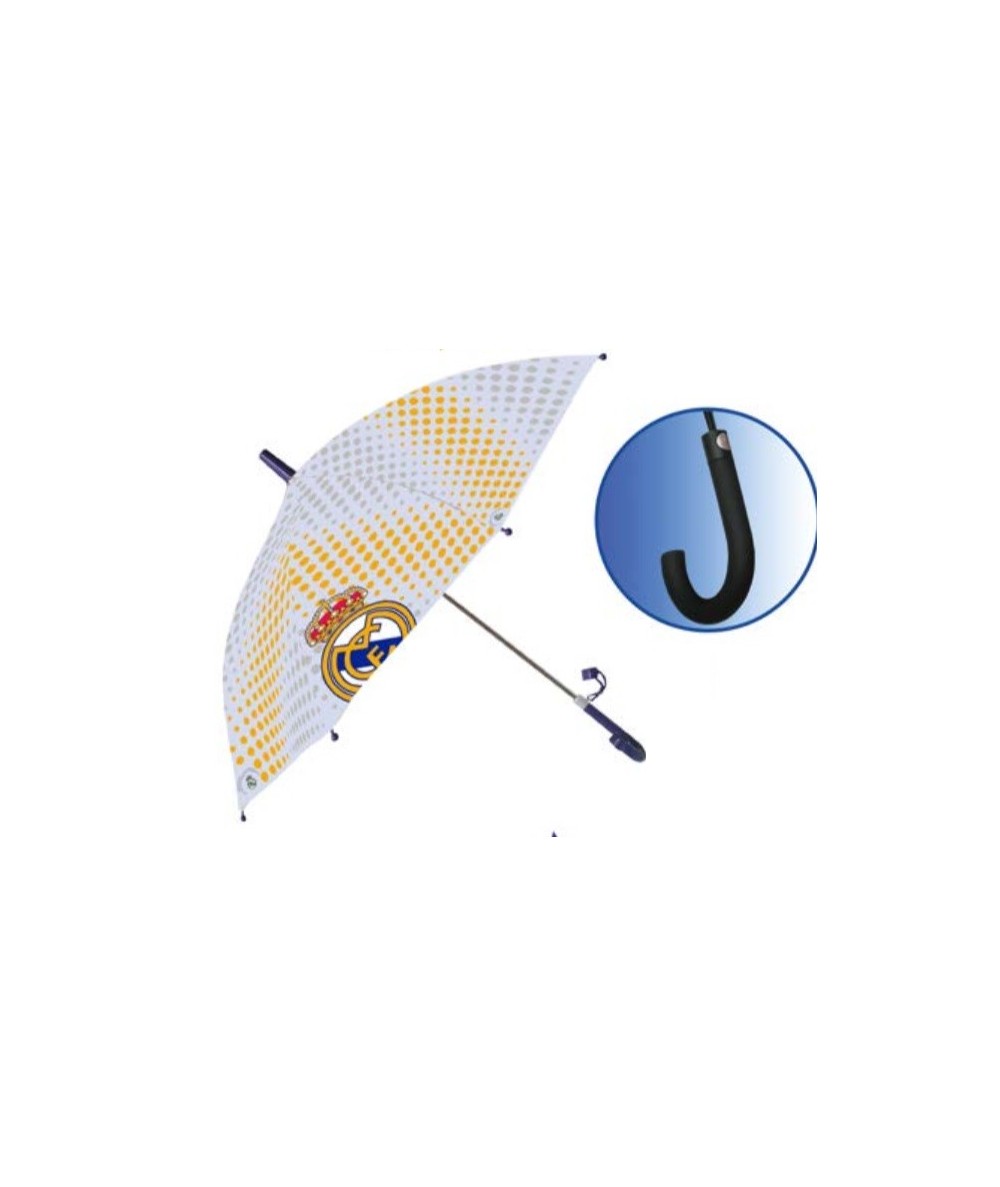 Parasol dla dziecka Real Madryt - PRZEZROCZYSTY parasolka dla chłopca