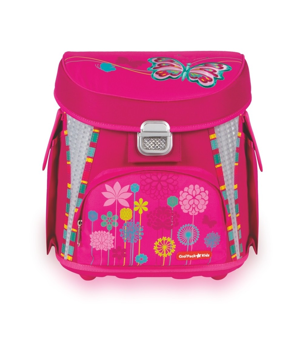 TORNISTER COOLPACK CP BUTTERFLY - RÓŻOWY Z MOTYLEM