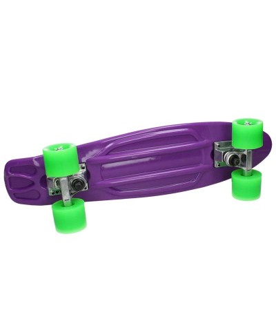 Deskorolka 4s Pennyboard / Fishboard Violet / Green