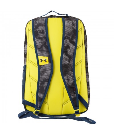 Plecak Under Armour Hustle LDWR Backpack - szaro-żółty