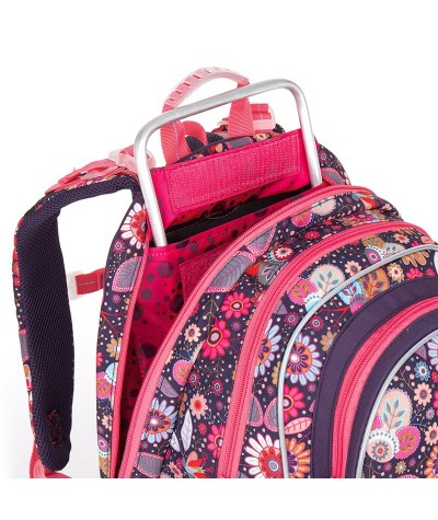Plecak szkolny Topgal w kwiatki CHI 844I