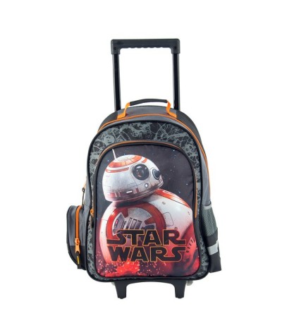 Plecak na kółkach Star Wars Gwiezdne Wojny z droidem dla chłopca